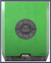 Metalhead Michelangelo from Teenage Mutant Ninja Turtles - Ultimates! manufactured by Super7 [Back]