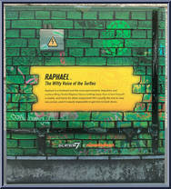 Raphael from Teenage Mutant Ninja Turtles - Ultimates! manufactured by Super7 [Back]