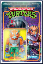 Triceraton from Teenage Mutant Ninja Turtles - ReAction Figures manufactured by Super7 [Front]