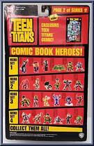 Series 1 - Page 2 from Teen Titans - Comic Book Heroes manufactured by Bandai [Back]