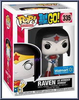 Raven as Wonder Woman from Teen Titans Go! - Pop! Vinyl Figures manufactured by Funko [Front]