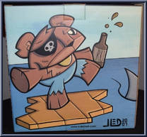 Pirate from Teeter - Basic Series manufactured by Kidrobot [Back]