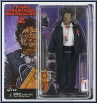 Leatherface (Part 2) (Tuxedo) from Texas Chainsaw Massacre - Clothed Retro manufactured by Neca [Front]