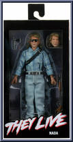John Nada from They Live - Clothed Retro manufactured by Neca [Front]