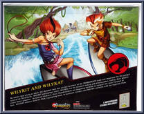 Wilykit & Wilykat from ThunderCats Classics - ReAction Figures manufactured by Mattel [Back]