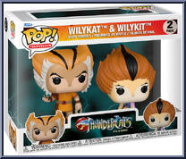 Wilykat & Wilykit from ThunderCats - Pop! Sets manufactured by Funko [Front]