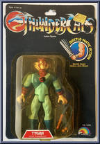 Tygra (with Wilykat) from ThunderCats - Heroes manufactured by LJN [Front]