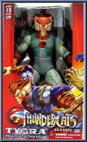 Tygra from ThunderCats - Mega-Scale manufactured by Mezco [Front]