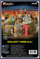 Ghost Jaga from ThunderCats - ReAction Figures manufactured by Super7 [Back]