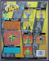 Crusading Chameleon from Tick - Series 2 manufactured by Bandai [Back]