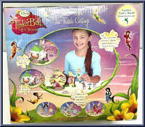 Tinker Bell's Tea Kettle Cottage from Tinker Bell and the Lost Treasure - Basic Series manufactured by Jakks Pacific [Back]