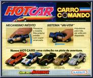 Police Car from T.J. Hooker - Hot Cars manufactured by Glasslite [Back]