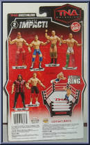 Mick Foley from TNA - Deluxe impact! - Series  2 manufactured by Jakks Pacific [Back]