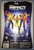 AJ Styles from TNA - Deluxe impact! - Series  8 manufactured by Jakks Pacific [Back]