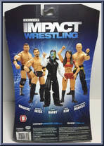 Christopher Daniels from TNA - Deluxe impact! - Series  9 manufactured by Jakks Pacific [Back]
