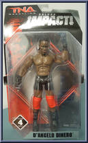 D'Angelo Dinero from TNA - Deluxe impact! - Series  4 manufactured by Jakks Pacific [Front]