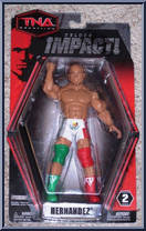Hernandez from TNA - Deluxe impact! - Series  2 manufactured by Jakks Pacific [Front]