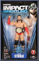 James Storm from TNA - Deluxe impact! - Series  7 manufactured by Jakks Pacific [Front]
