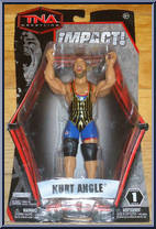 Kurt Angle from TNA - impact! - Series 1 manufactured by Jakks Pacific [Front]