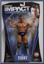 Rob Terry from TNA - Deluxe impact! - Series 10 manufactured by Jakks Pacific [Front]