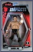 Samoa Joe from TNA - Deluxe impact! - Series  1 manufactured by Jakks Pacific [Front]