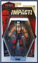 Sting from TNA - Deluxe impact! - Series  1 manufactured by Jakks Pacific [Front]
