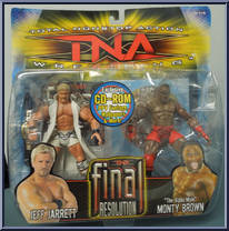 Jeff Jarrett / Monty Brown from TNA - 2-Packs - impact! manufactured by Toy Biz [Front]