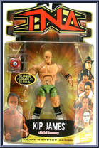 Kip James from TNA - Series 5 manufactured by Toy Biz [Front]