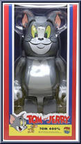 Tom 400% from Tom and Jerry - Bearbrick manufactured by Medicom [Front]