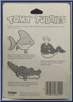 Alex the Alligator from Tomy Tubbies - 1983 Wind-Ups manufactured by Tomy [Back]