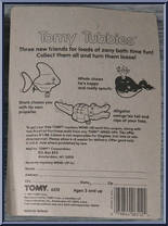 Willie the Whale from Tomy Tubbies - 1987 Wind-Ups manufactured by Tomy [Back]