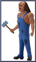 Victor Crowley (Hatchet) from Toony Terrors - Series 4 manufactured by Neca [Loose]
