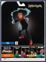 Yuji Itadori from Total Anime - Jujutsu Kaisen manufactured by Jazwares [Back]