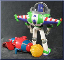 Buzz Lightyear (Battle Blastin') from Toy Story - Basic Series manufactured by Thinkway Toys [Loose]