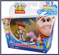 Jessie / Hamm from Toy Story - Color Splash Buddies manufactured by Thinkway Toys [Front]