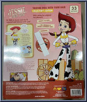 Jessie (Yodeling Cowgirl) (Woody's Roundup) from Toy Story - Signature Collection manufactured by Thinkway Toys [Back]