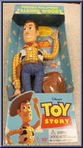 Woody (Pull String) from Toy Story - Talking manufactured by Thinkway Toys [Front]