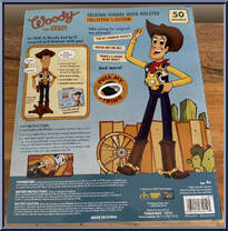 Woody the Sheriff (Woody's Roundup) from Toy Story - Signature Collection manufactured by Thinkway Toys [Back]