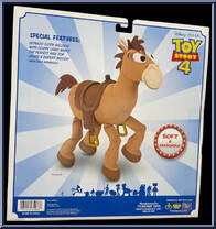 Bullseye (Soft & Huggable) from Toy Story 4 - Plush manufactured by Thinkway Toys [Back]