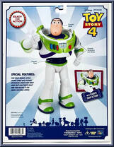 Buzz Lightyear (with Karate Chop Action) from Toy Story 4 - Basic Series manufactured by Thinkway Toys [Back]