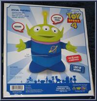 Space Alien (Talks with Light-Up Antenna) from Toy Story 4 - Talking manufactured by Thinkway Toys [Back]