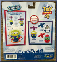 Spinning Spaceship from Toy Story 4 - Electronic manufactured by Thinkway Toys [Back]