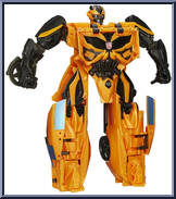 Bumblebee from Transformers - Age of Extinction - Robots in Disguise - Mega 1-Step Changers manufactured by Hasbro [Loose]