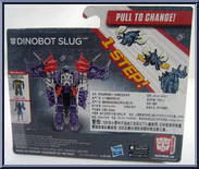 Slug (Dinobot) from Transformers - Age of Extinction - Robots in Disguise - 1-Step! manufactured by Hasbro [Back]