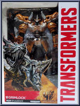 Grimlock from Transformers - Age of Extinction - Movie Advanced Series manufactured by Takara [Front]