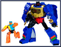 Grimlock / Wheelie from Transformers - Age of the Primes - Leader Class manufactured by Hasbro [Loose]