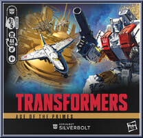 Silverbolt from Transformers - Age of the Primes - Commander Class manufactured by Hasbro [Front]
