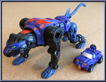 Cheetor with Cliffjumper Action Figure