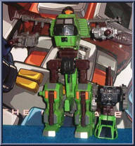 Powerlinx Cyclonus with Powerlinx Crumplezone from Transformers - Armada - Supercon Assortment manufactured by Hasbro [Loose]