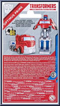 Optimus Prime from Transformers - Authentics - Bravo manufactured by Hasbro [Back]